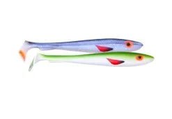 Svartzonker Mcrubber 29 Cm "The Pelagic" 2-pack -Haspelspön Försäljningsbutik 110805 The Pelagic Fegis Olive White UV