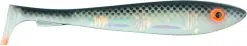Svartzonker McRubber Flash Shad 17 Cm 3-pack -Haspelspön Försäljningsbutik 111001 mcrubber flash shad 23cm black back uv 2
