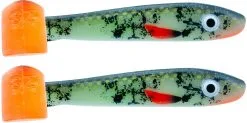 Svartzonker McRubber Glow Junior 17 Cm 2-pack -Haspelspön Försäljningsbutik 113303 mcrubber glow junior crappie