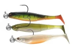 Daiwa Prorex Classic Shad Zander/Perch Beteskit 1, 3-pack