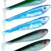 Svartzonker McRubber Shad 9 Cm 6-pack -Haspelspön Försäljningsbutik 1390175 1
