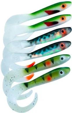 Svartzonker McRubber Tail 11 Cm 6-pack