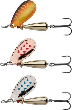 Abu Garcia Droppen 4 Cm [4 G] Blandade Färger 3-pack