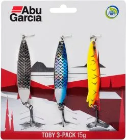 Abu Garcia Toby 5.7 Cm [10 G] Blandade Färger 3-pack