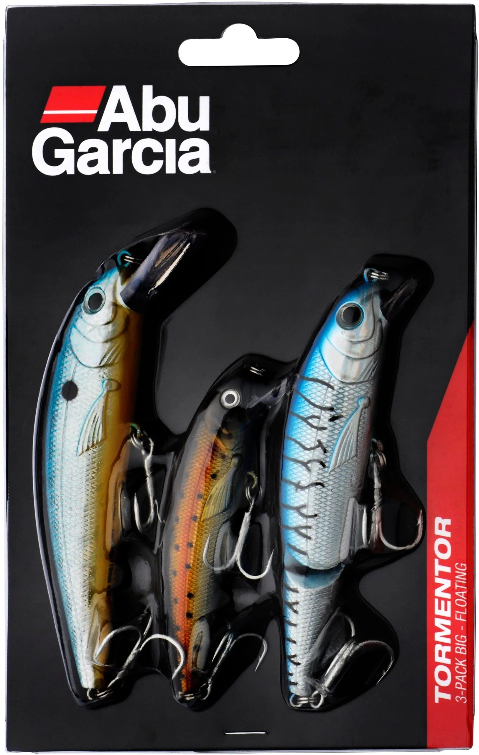 Abu Garcia Tormentor Big Beteskit Blandade Färger 3-pack 3 Abu Garcia Tormentor Big Beteskit Blandade Färger 3-pack