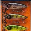 Abu Garcia Svartzonker McSnack 9 Cm [22 G] S Blandade Färger 3-pack -Haspelspön Försäljningsbutik 1392499 1