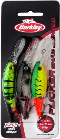 Berkley Flicker Shad 7 Cm [9.5 G] Wobbler-kit 3-pack