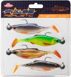 Berkley Pulse Realistic Roach 11 Cm [10 G] Jiggkit 4-pack -Haspelspön Försäljningsbutik 1392523 1 1