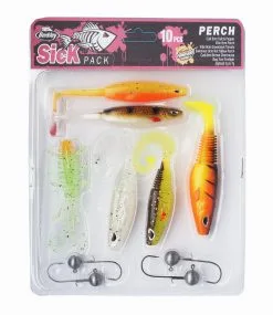 Berkley Sick Pack Perch Jiggkit 6+4-pack