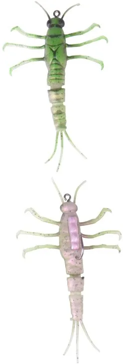 Savage Gear 3D TPE Mayfly Nymph 5 Cm 1-pack -Haspelspön Försäljningsbutik 50673 1 2