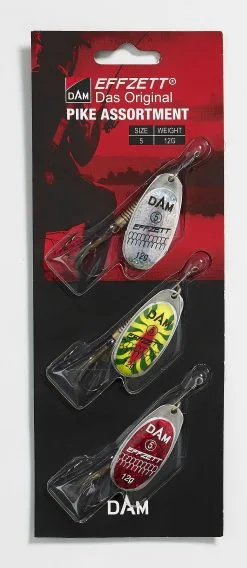 DAM Spinnarset #2 [4 G] Perch Mix 4-pack