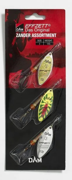 DAM Spinnerset #3 [6 G] Trout Mix 4-pack