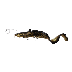 Savage Gear 3D Line Thru Burbot 36 Cm [216 G] FS 1-pack -Haspelspön Försäljningsbutik 72395