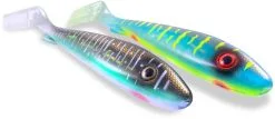 Svartzonker UV Series McRubber 21 Cm 2-pack -Haspelspön Försäljningsbutik McRubber Flash Electric Pike RoyalPike 2
