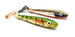 Svartzonker Flash Series McRubber Junior 17 Cm 2-pack 38 Svartzonker Flash Series McRubber Junior 17 Cm 2-pack -Haspelspön Försäljningsbutik McRubber Flash Perch Shiner 1