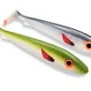 Svartzonker UV Series McRubber Junior 17 Cm 2-pack -Haspelspön Försäljningsbutik MrRubber UV OliveWhite UV Herring 1