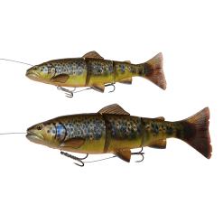 Savage Gear 4D Line Thru Trout 40 Cm [685 G] SS Perch 1-pack -Haspelspön Försäljningsbutik SGK023 2 1