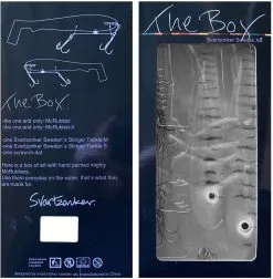 Svartzonker Real Series The Box McRubber 21 Cm/17 Cm 2-pack -Haspelspön Försäljningsbutik the box